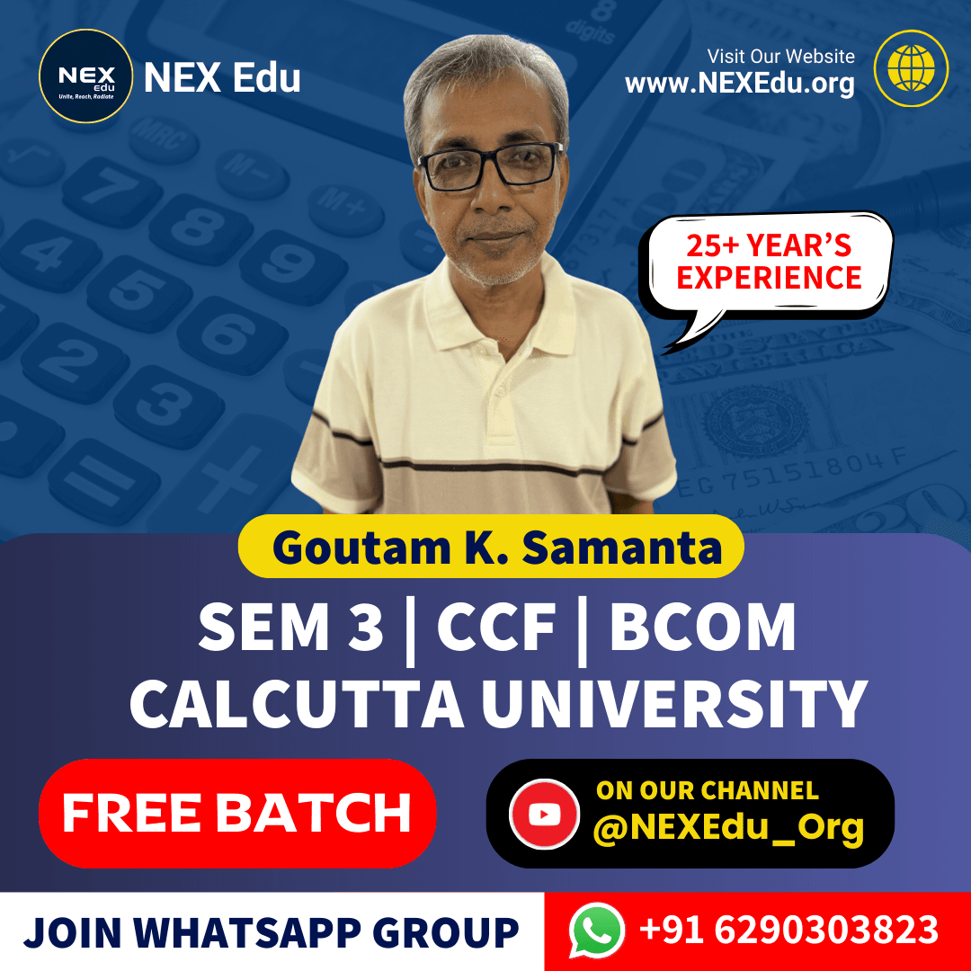 Poster for SEM 3 Free Batch