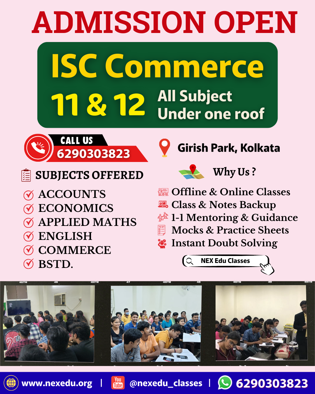 class 11 & 12 ISC Best classes in kolkata