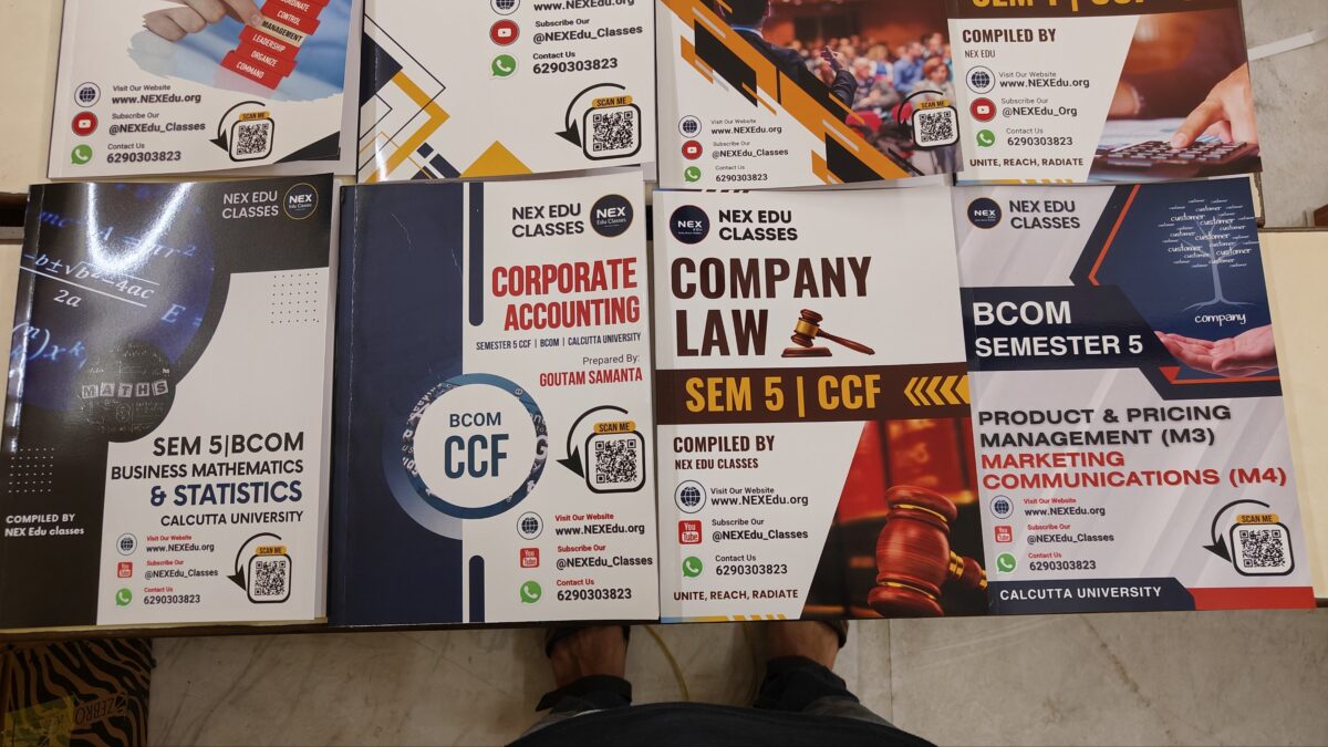 Sem 5 CCF BCom Hard Copy Notes | Calcutta University - Image 3