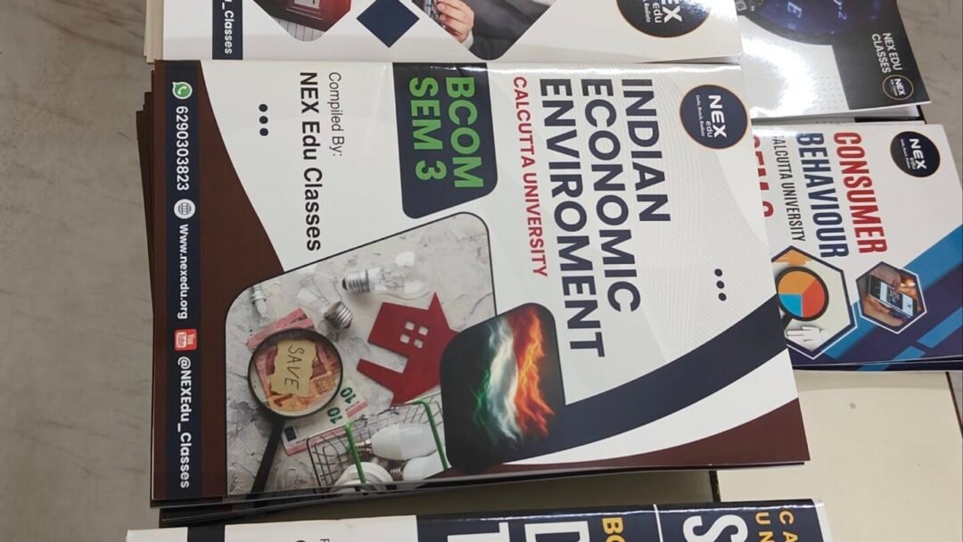 Sem 3 CCF BCom Hard Copy Notes | Calcutta University