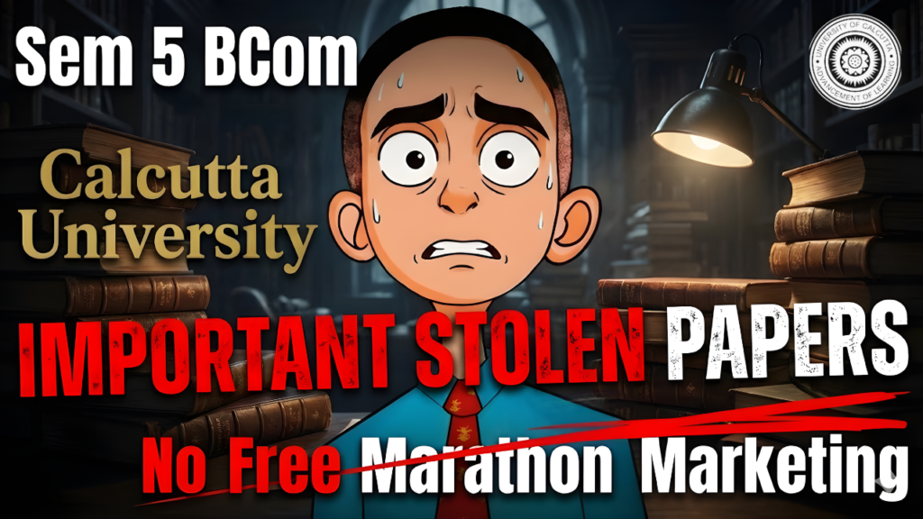 Sem 5 BCom CCF Crash Course (Calcutta University) | NEX Edu Classes